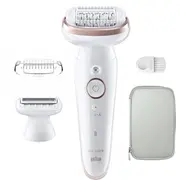 Braun Silk 9 epilators, komplektā uzgaļi Ses9-030