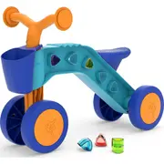 Chillafish Itsibitsi četrritenis pašiem mazākajiem ar grozu, zils/oranžs, no 1 līdz 3 gadiem -  Cpib02Lbo