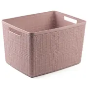 Curver Groziņš Jute L 20L 36X28X23Cm rozā 0801907204
