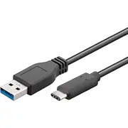 Goobay Sync  Charge Super Speed 73141 3 m, Black, Usb 3.0 type A Male, -C