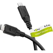Goobay Usb-C Cable, 240W, 0.5M, Black 74182