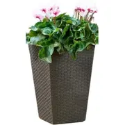 Keter Puķu pods Rattan Planter S 23,6L brūns 29192300590