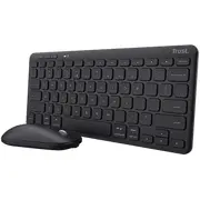 Keyboard Mouse Wrl Opt. En/Lyra 24843 Trust