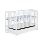 Klups Radek Ii Cot With Drawer White 9992141489084