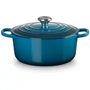 Le Creuset Čuguna katls apaļš Ø26Cm / 5,3L zils 02728930