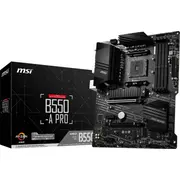 Msi B550-A Pro Processor family Amd, socket Am4, Ddr4 Dimm, Memory slots 4, Supported hard