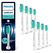 Philips Hx6018/87 Sonicare C1 Proresults zobu birstes uzgalis, 8 gab, balts