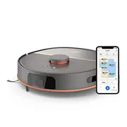 Philips Xu5000/10 Homerun 5000. sērijas Putekļsūcējs robots ar mazgāšanas funkciju, pelēks