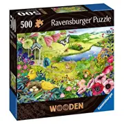 Ravensburger Wooden Puzzle 500 gabaliņi Wilder Garten 17513 4005556175130