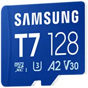 Samsung Microsd card T7, 128Gb class U3, V30, A2 Mb-Mb128T/Ww