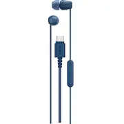 Sony IerEx15C UsbC Wired Earbuds with Mic, Blue Ierex15Cl.ce7