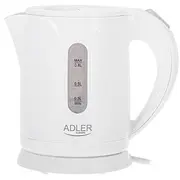 Adler Ad 1371W Elektriskā tējkanna 1371 White