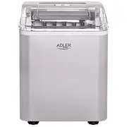 Adler Ad 8086 Ice Maker, Silver Ledus kubiņu veidotājs