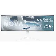 Arozzi Nova, White 49 Va Gaming Led 165Hz Az-No-49Tuw165-Wt