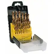 Bosch 25-Daļīgs Hss-Tin 1-13Mm metāla urbju komplekts 2607017154