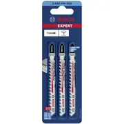 Bosch 3 figūrzāģa asmeņi T141Hm Fiber Plaster 2608900563