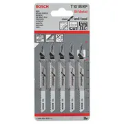 Bosch Figūrzāģa asmens T 101 Brf 5Gab. 100Mm 2608634235