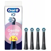 Braun Sbf-4 Oral-B Gentlecare zobu birstes uzgaļi, melni, 4 gab.IO Rb Io
