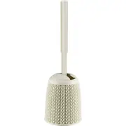 Curver Tualetes poda birste ar turētāju Knit Ø14X43Cm balts 0802004X64