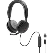 Dell Pro Wired On-Ear Headset Wh5024, Black 520-Bbgq