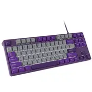 Fury Kanabo K2 Gaming Keyboard, Eng, Gray/Purple Nfu-2350