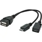Gembird Usb Otg Af  Micro Bf to Bm cable A-Otg-Afbm-04