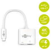 Goobay Usb-C Hdmi Adapter 4K 60 Hz 62110 White