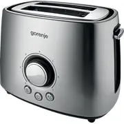 Gorenje T1000E Toaster, Power 1000 W, Stainless Steel