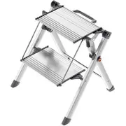 Hailo Pakāpienu soliņš salokāms Mk80 Comfortline / alumīnija 2 pakāpieni 034310100