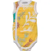 Lodger Romper Botanimal kokvilnas bodijs bez piedruknēm, Spring, 68 cm - Rf 05368