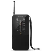 Philips portatīvais kabatas izmēra radio, melns, Tar1509/00
