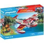 Playmobil Action Heroes Ugunsdzēsības jūras lidmašīna ar dzēšanas funkciju 71463 71463P