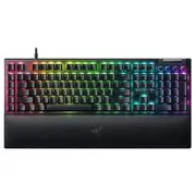 Razer Blackwidow V4 Mechanical Gaming Keyboard, Yellow Switch, Us Layout, Wired, Black Rz03-0469180 Rz03-04691800-R3M1