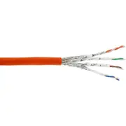  Inline Kabel instalacyjny S/Ftp Pimf Cat.7A Awg23 1200Mhz halogen free pomaranczowy 500M 77500I tīkla kabelis
