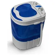 Adler Ad 8051 Mini veļas mašīna with spinning function  Washing capacity up to 3Kg Spinning 1Kg White-Blue Ad8051