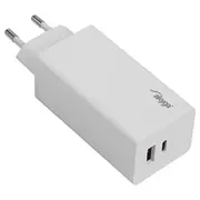 Akyga cargador ak-ch-20 100W usb-c usb-a pd gan 5-20V 1.5-5A white  Ak Ch 20