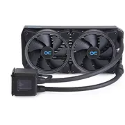 Alphacool Eisbaer Aurora 280 Processor All-In-One liquid cooler 14 cm Black 1 pcs  11729 Wase-451 procesora dzesētājs ventilators