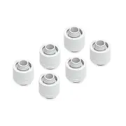 Alphacool Eiszapfen 16/10 mm Anschraubtulle G1/4  6-Pack - weis 17625