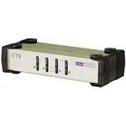 Aten Cs84U 4-Port Ps/2-Usb Kvm Switch  4X Custom Cable Sets Non-Powered At komutators