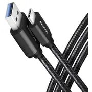 Axagon Bucm3-Am20Ab Kabel Usb-C auf Usb-A 3.2 Gen 1  schwarz - 2M Bucm3 Am20Ab kabelis video audio