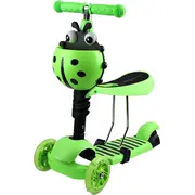 Balance scooter Biedronka 3In1 green. 1017648  Skrejriteņi