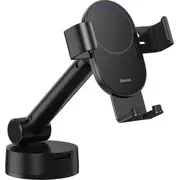 Baseus Gravity Car Mount Dashboard Windshield Phone Bracket Holder black Suyl-Jy01  6953156220966 Suyl Jy01 62912-Uniw Mobilo telefonu turētāji