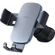 Baseus Metal Age Ii Gravitational Car Holder on ventilation grid Gray  6932172605223 Sujs000013 90963-Uniw Mobilo telefonu turētāji
