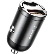 Baseus Mini car charger Tiny Star  Usb Qc 3.0 30W Gray 6953156297883 53289-Uniw Bra007449 Vchx-A0G iekārtas lādētājs