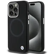 Bmw Bmhmp15Xsilbk2 Aizmugurējais Apvalks Priekš Apple iPhone 15 Pro Max  156130-Uniw 3666339144678 Bmw000694-0 Bmw529 maciņš apvalks mobilajam telefonam