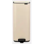 Brabantia Bo Pedal Bin 30L - Soft Beige  8710755238123 atkritumu tvertne