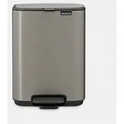 Brabantia Bo Pedal Bin 4L - Platinum  8710755237881 atkritumu tvertne