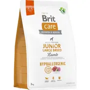 Brit Care Hypoallergenic Junior Large Breed Lamb - dry dog food 3 kg  100 172218 M-Brcjlh3