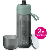 Brita Active green 2-Disc filter bottle  1052251 2 Microdisc zielona Virtuves piederumi