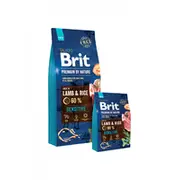 BritPremium Dog Food Brit Premium With Lamb. Rice 8595602526628  Vat011773 Dārza mēbeles